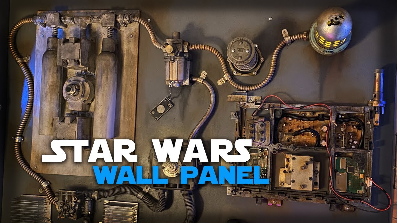 Star Wars Millennium Falcon Interior Mechanical Wall Panel