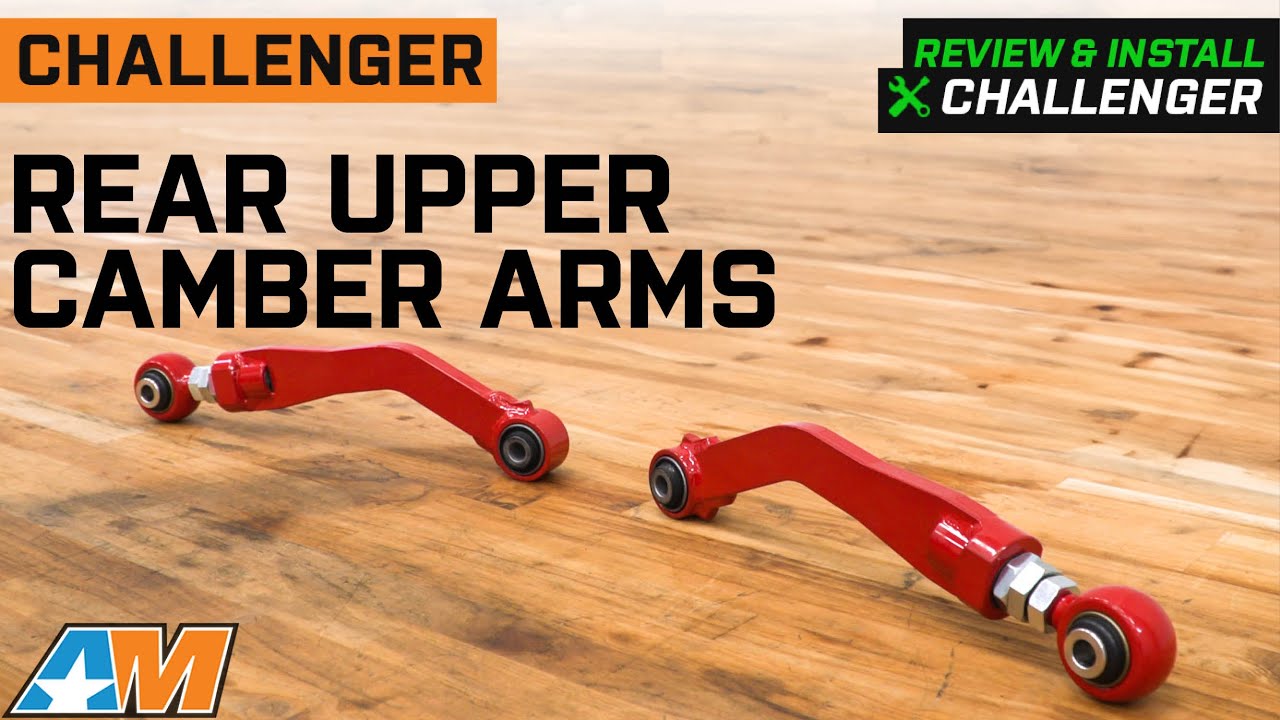 2008-2023 Challenger Adjustable Rear Upper Camber Arms Review & Install