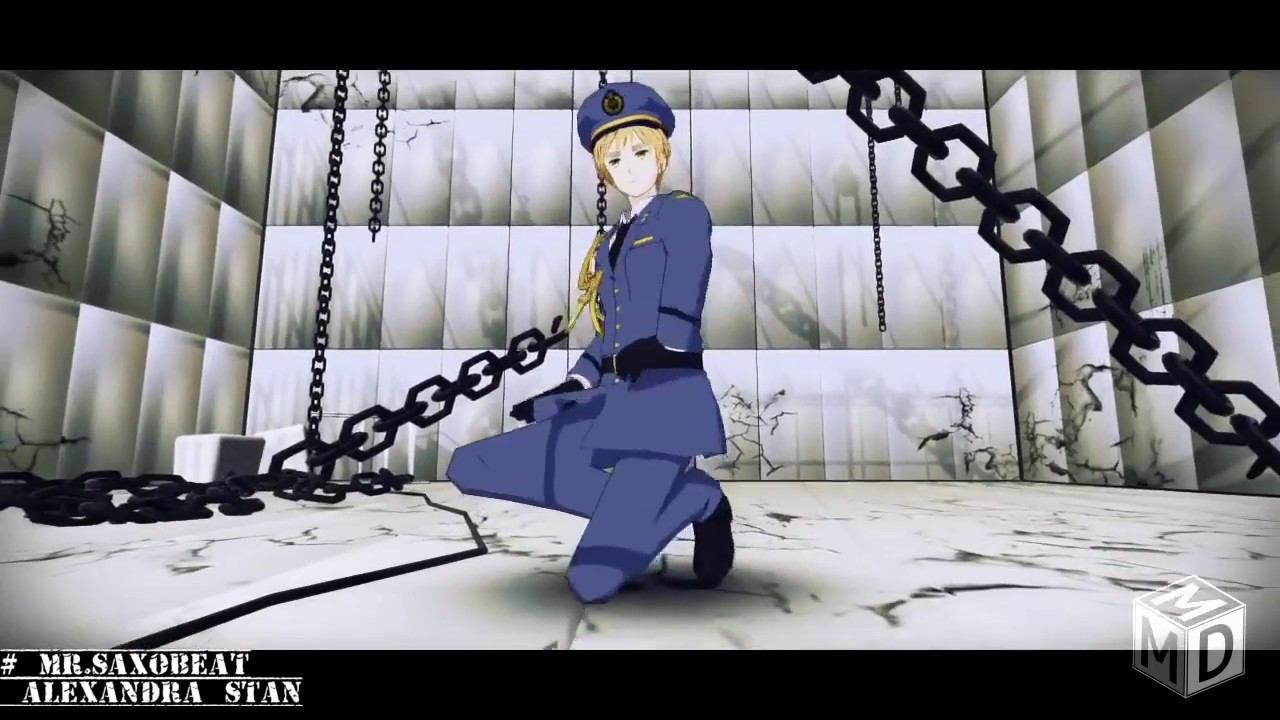 [APH MMD] Mr. Saxobeat ~English Cover~ 【England】 Musiccut Part 2