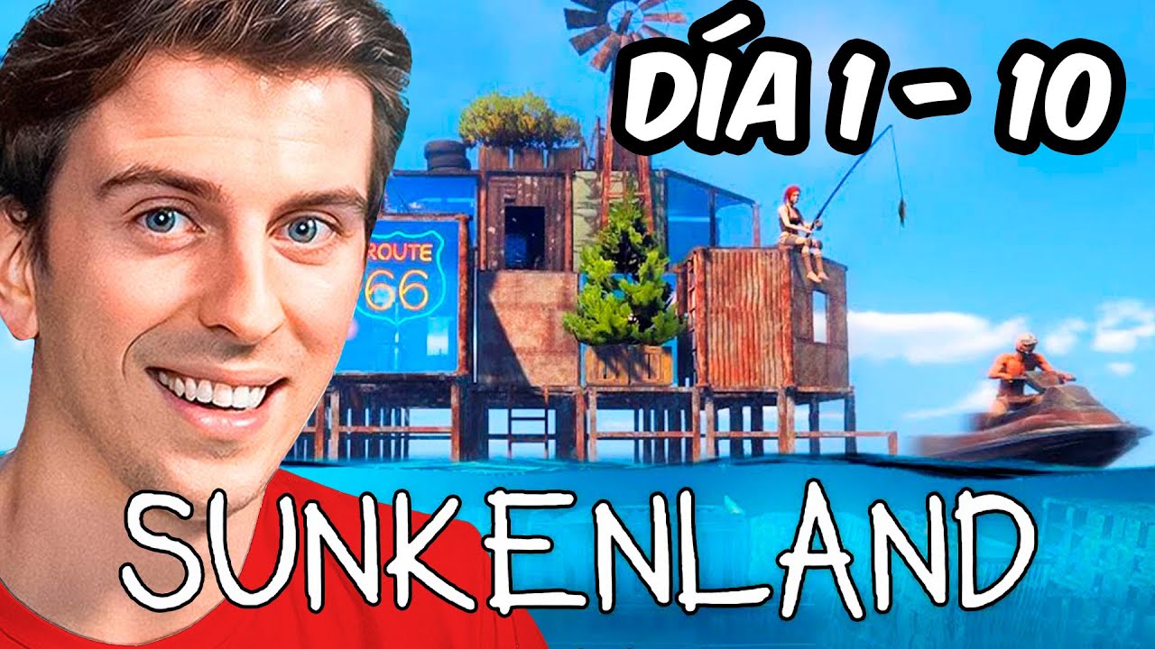Sobreviví en SUNKENLAND del Día 1 al 10