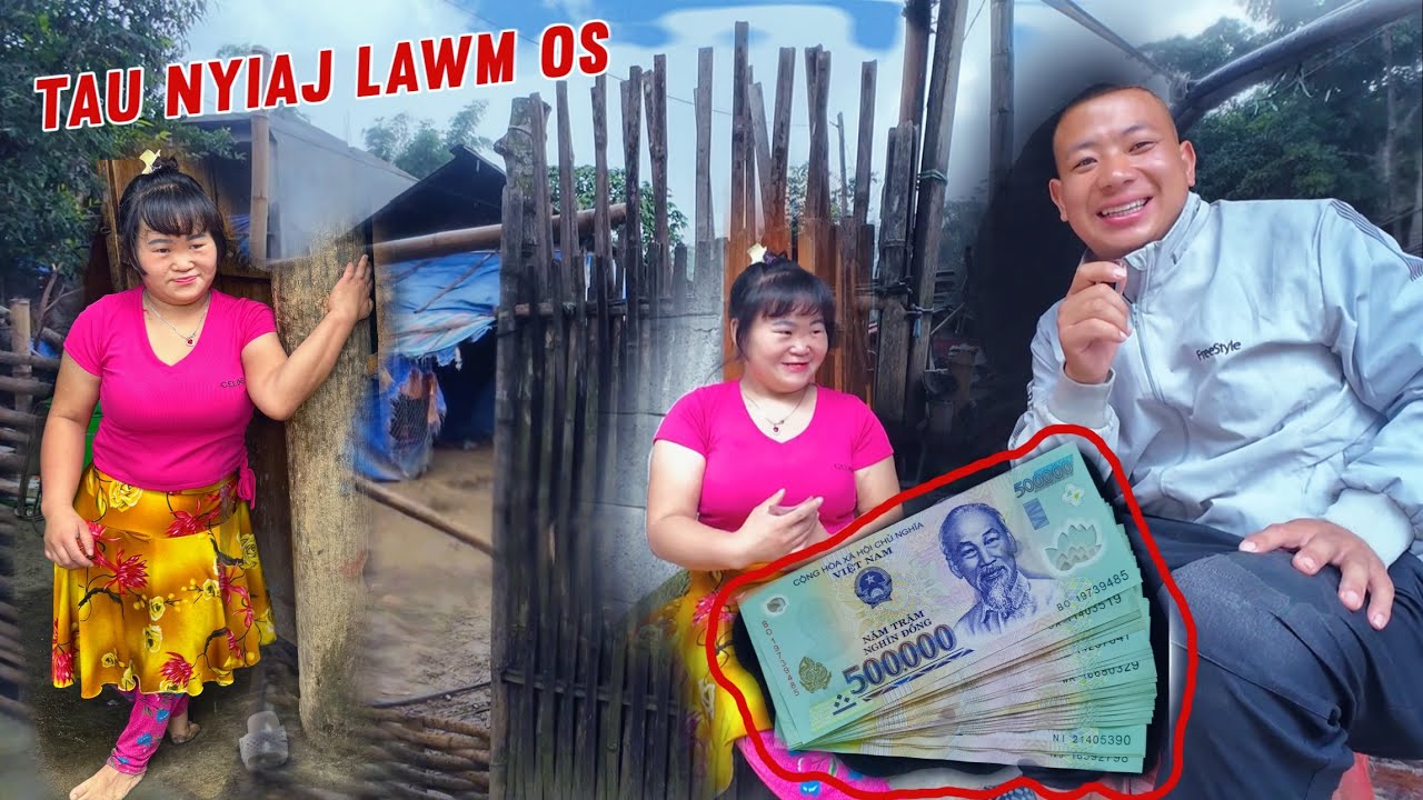 Ua Tsuag  Txiv Hlob Nyob Mekas Qhov Dej Siab Muab Rau Muam Mim Txaus Tu Siab Heev | Xeeb Thoj Tv