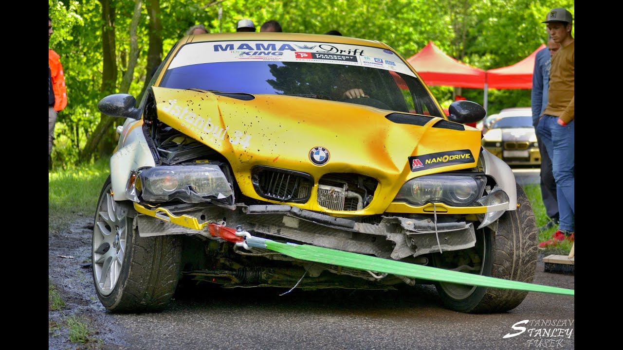 iDry King of Drift Slovakia - Pezinská Baba 5/2016 - crash, agrodrift and fail compilation