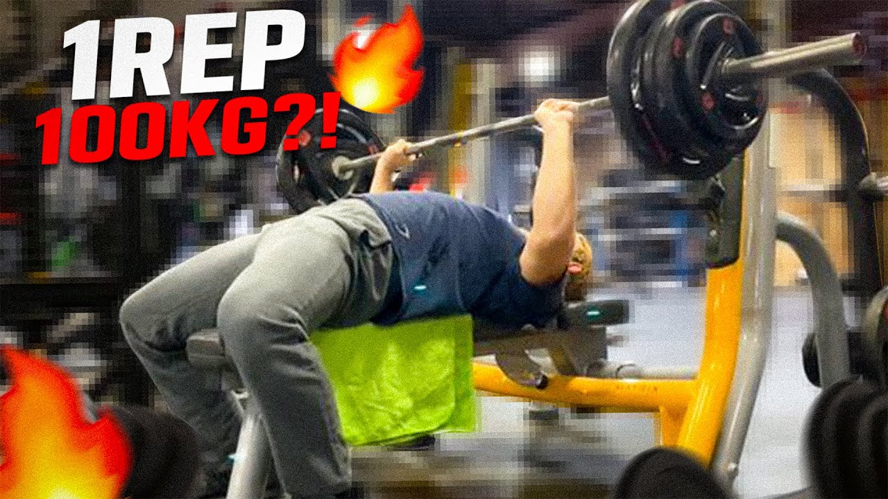 JE TESTE MON MAX AU DÉVELOPPÉ COUCHÉ 😱   ( ça tourne mal !)