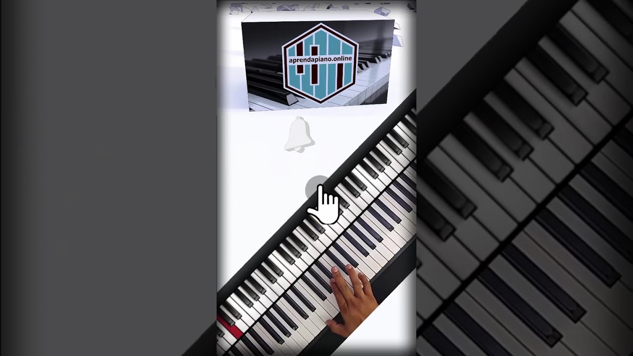 ACORDES QUARTAIS COM WALKING BASS LINE BLUES PIANO Shorts