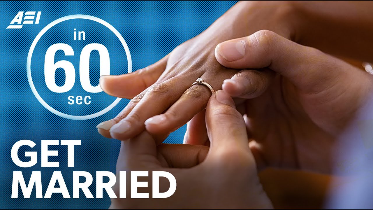 Is Getting Married A Good Idea? | IN 60 SECONDS