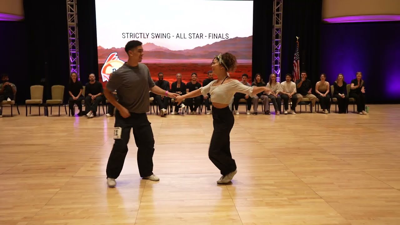 Xenia Rocco and Aaron Nuno - All Stars Strictly Final - Desert City Swing 2025