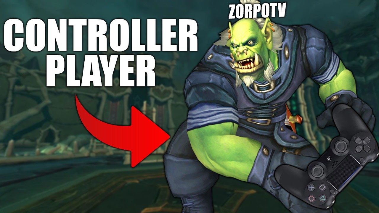 Я встретил игрока с контроллером в поиске групп (World of Warcraft PvP)