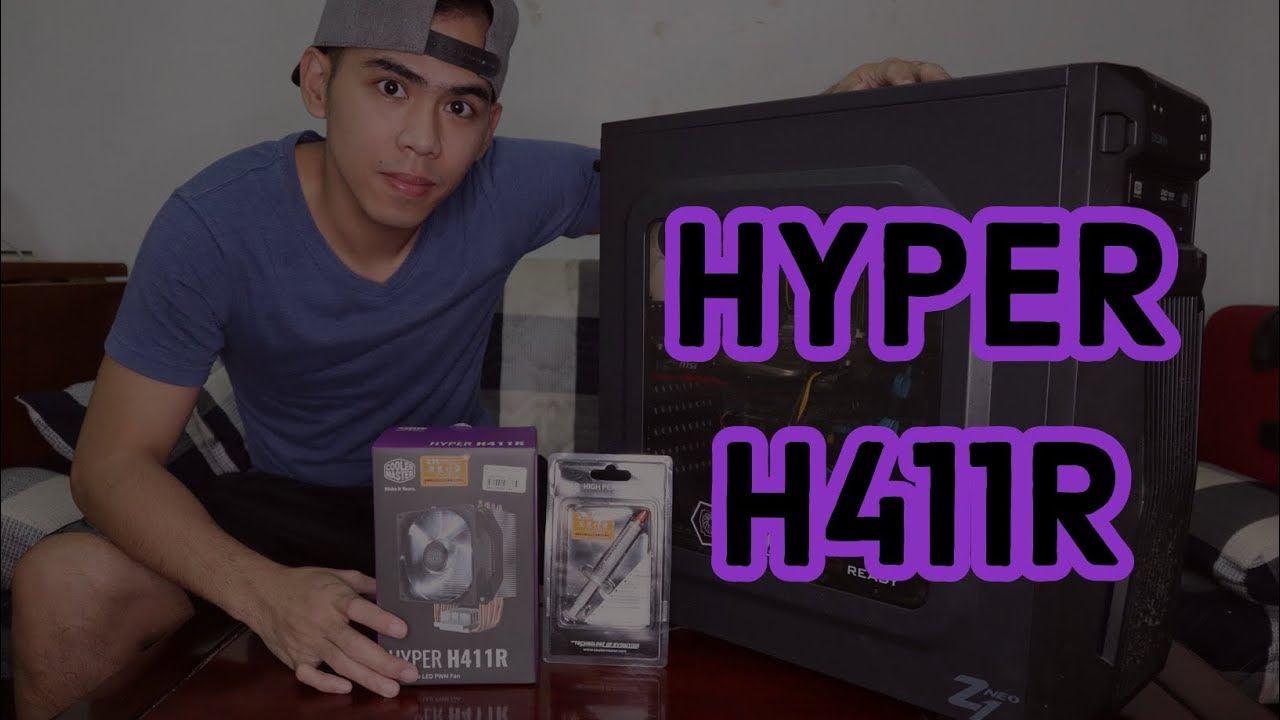 H411R Cpu Cooler Unboxing and Installation