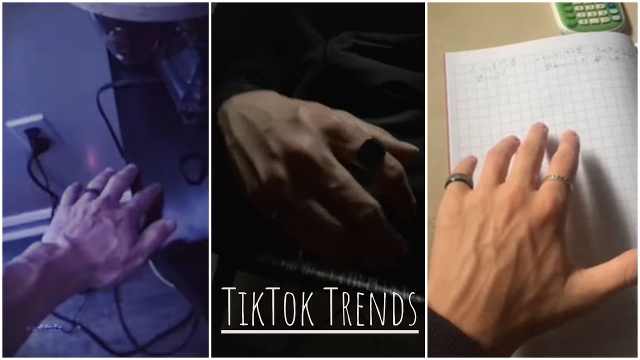 Vein Check Boy Hands Compilation | TikTok Trend