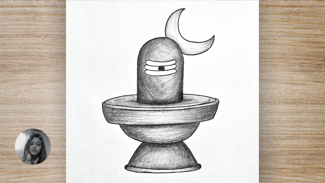 Very Easy Shivling Drawing 😍 | How to Draw Shivling | Maha Shivratri Special Drawing