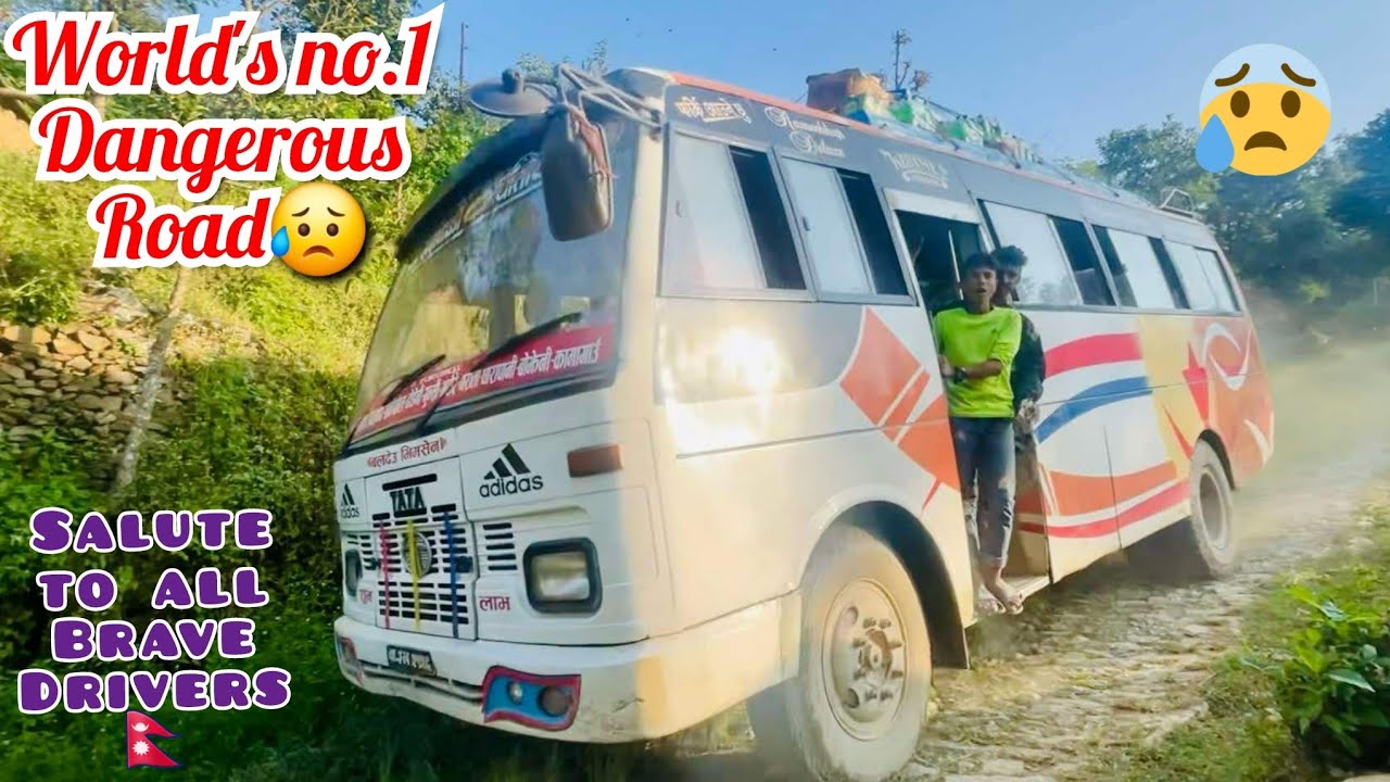 कोशीपारी यातायात उकाली ओराली गर्दै/Most dangerous road Nepal Koshipari Bus clip/ Koshipari Yatayat-6