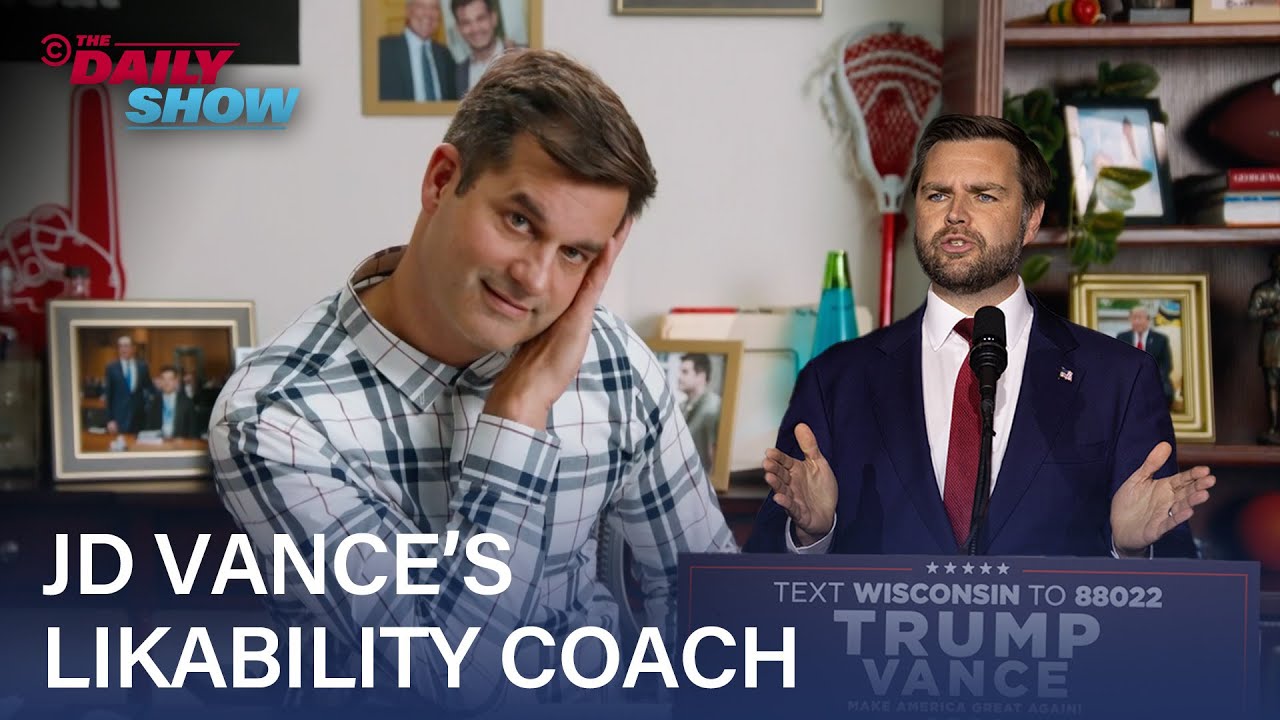 Meet JD Vance&rsquo;s Likability Coach, Nathaniel Gordon | The Daily Show