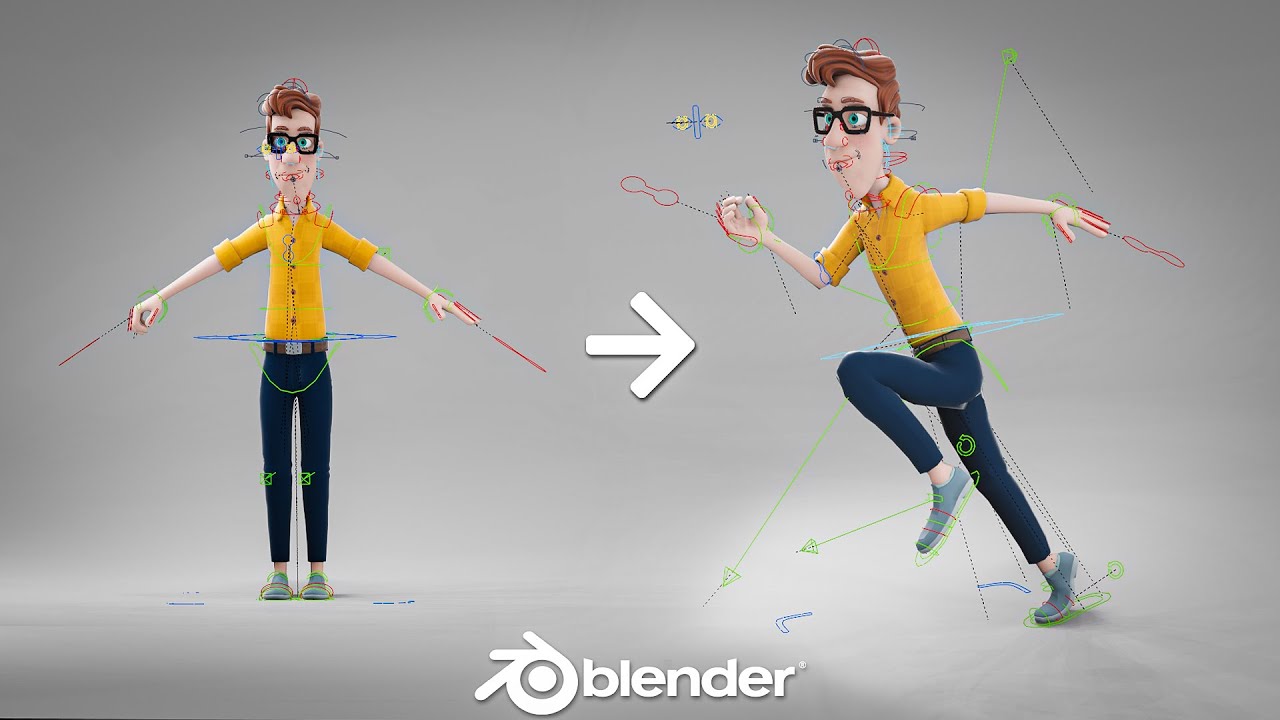 Как анимировать 3D-персонажей за 1 минуту