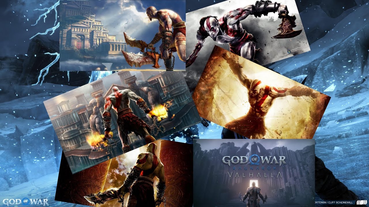 God of War Vengeful Spartan All Versions ( Legendary Collection )