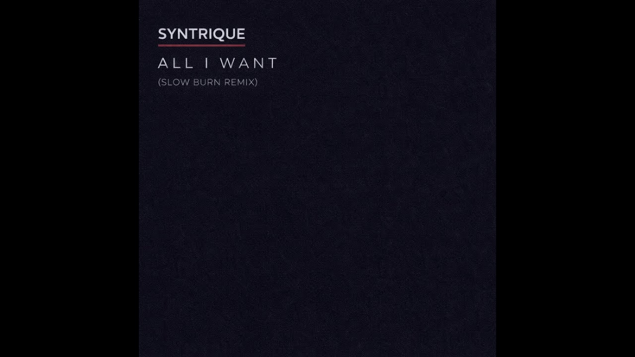 All I Want (Slow Burn Remix) #housemusic #electronicmusic #djremix #soulfulhouse