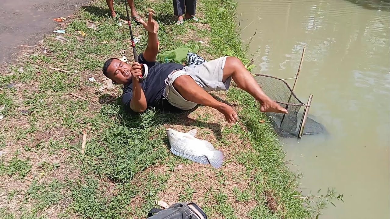 Semua gemeteran‼️hanya yang bernyali besar berani mancing disini...