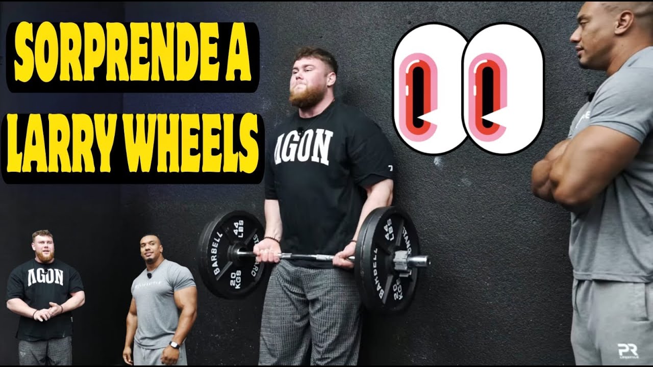 ELIAS VA POR EL RÉCORD DE CURL DE BICEPS / ENTRENO CON LARRY