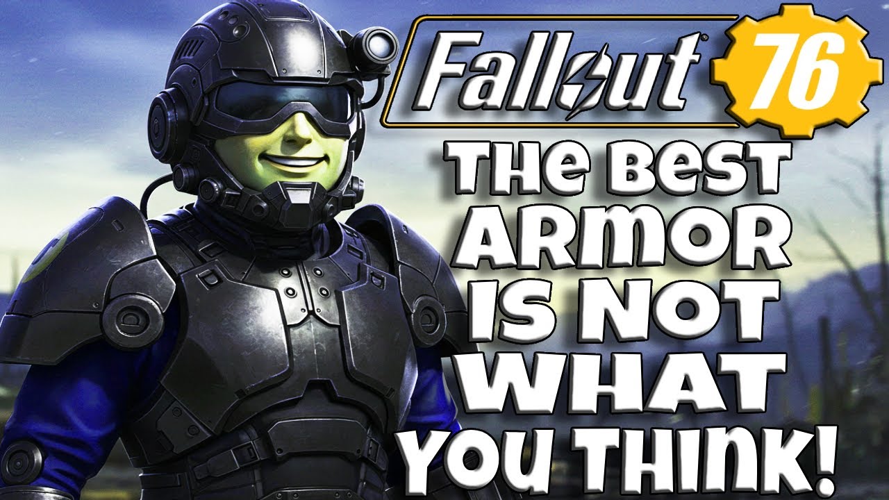 The Best Armor In Fallout 76 Is Not What You Think!