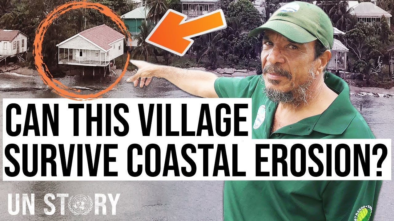 Coastal Erosion in Belize | This Village May Get Washed Away!