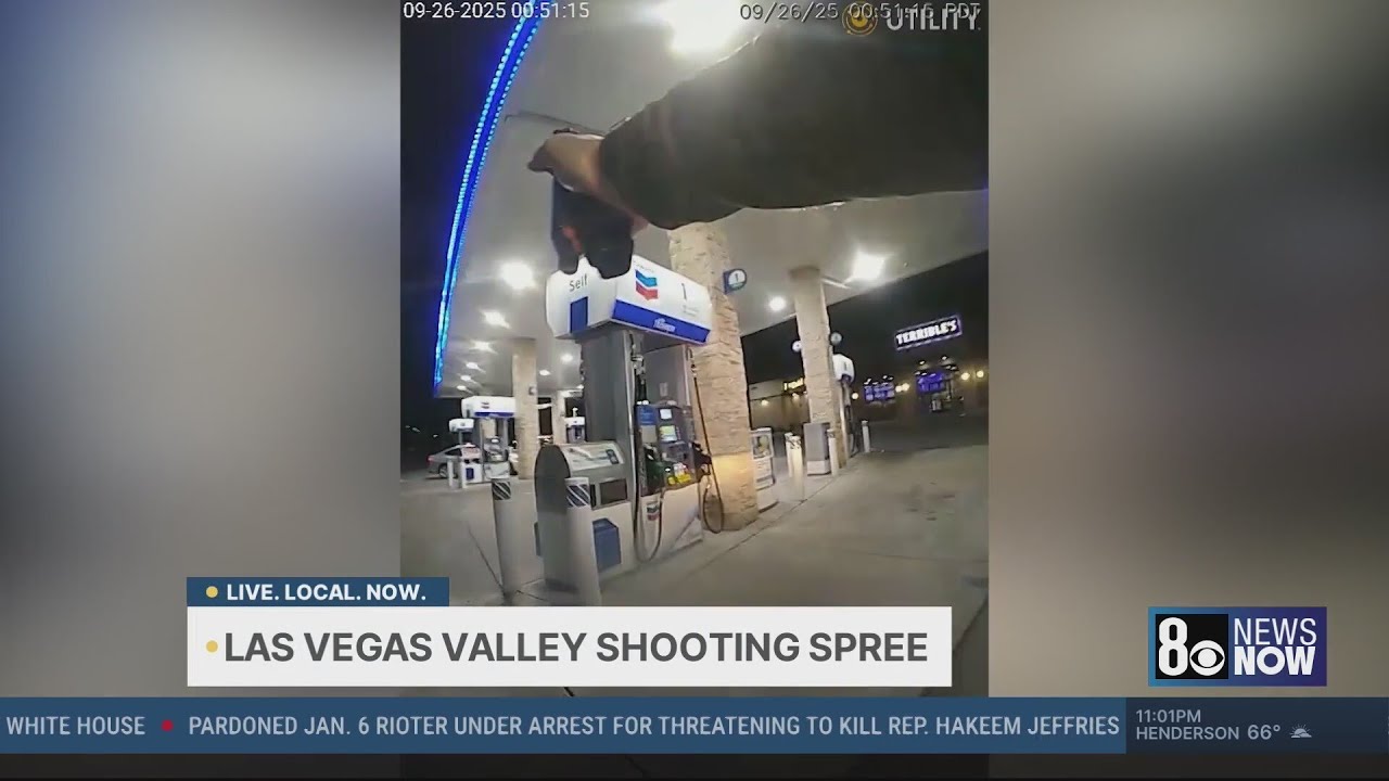 Las Vegas valley shooting spree: Man accused of shooting casinos, child, police building