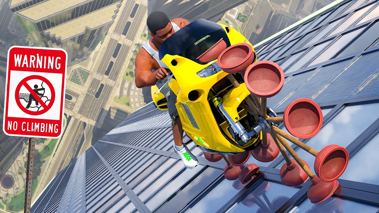 Which plunger bike can climb the highest?