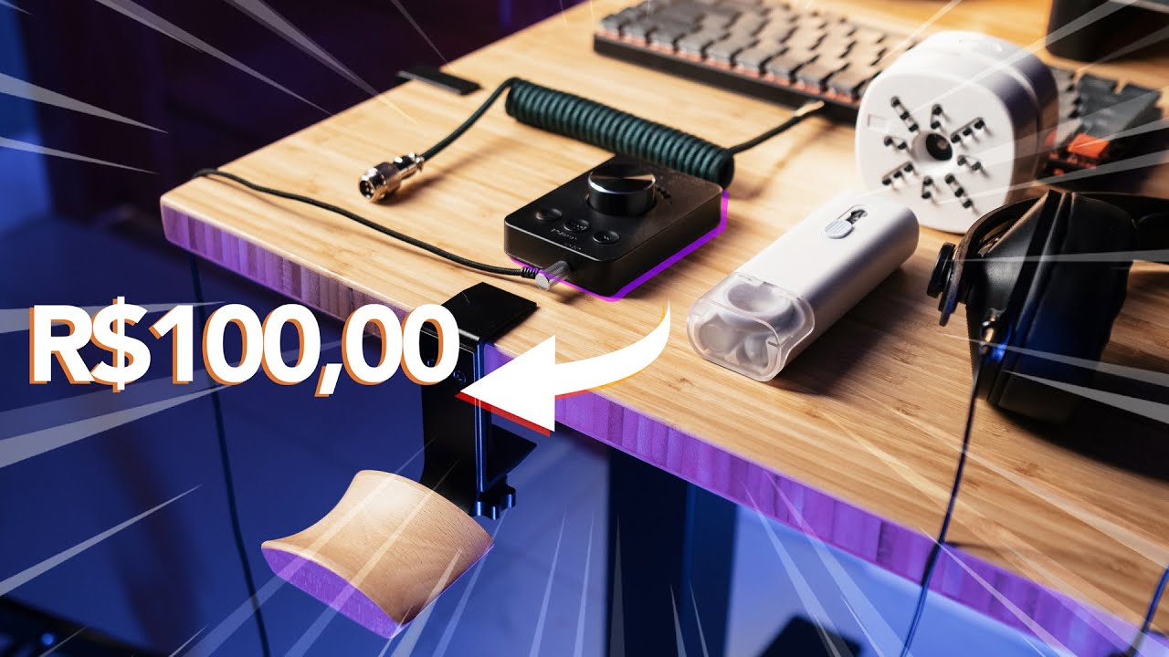 CHEAP PRODUCTS for your SETUP that you've never seen before! For up to R$100.00 #3