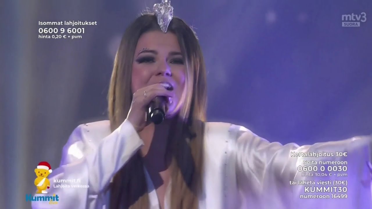 Saara Aalto - Walking in the Air - LIVE at JouluMielelle - hyväntekeväisyyskonsertti 2020