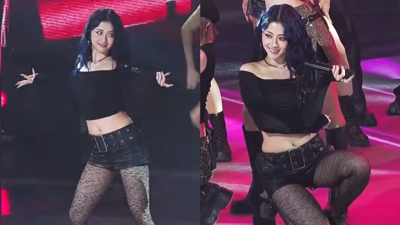 르세라핌 허윤진 직캠 '1-800-hot-n-fun' (LE SSERAFIM YUNJIN FanCam) @Inkigayo 240901