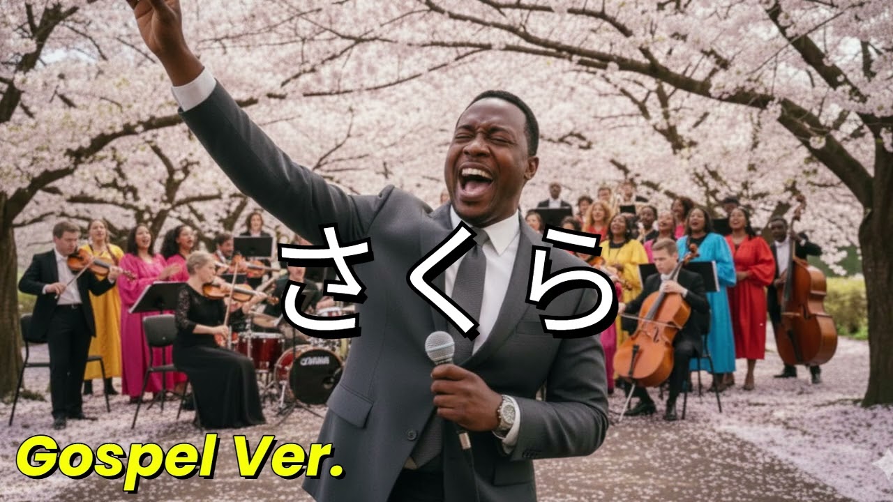 【ゴスペル Ver.】さくら/Japanese Gospel Cover/森山直太朗