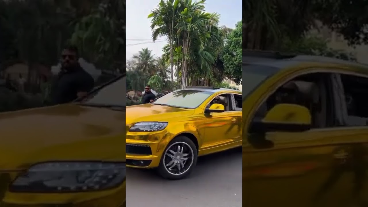 GOLDEN GUYS || GOLDEN AUDI || GOLDEN CARS || #viral #cars #goldencars #goldenguys