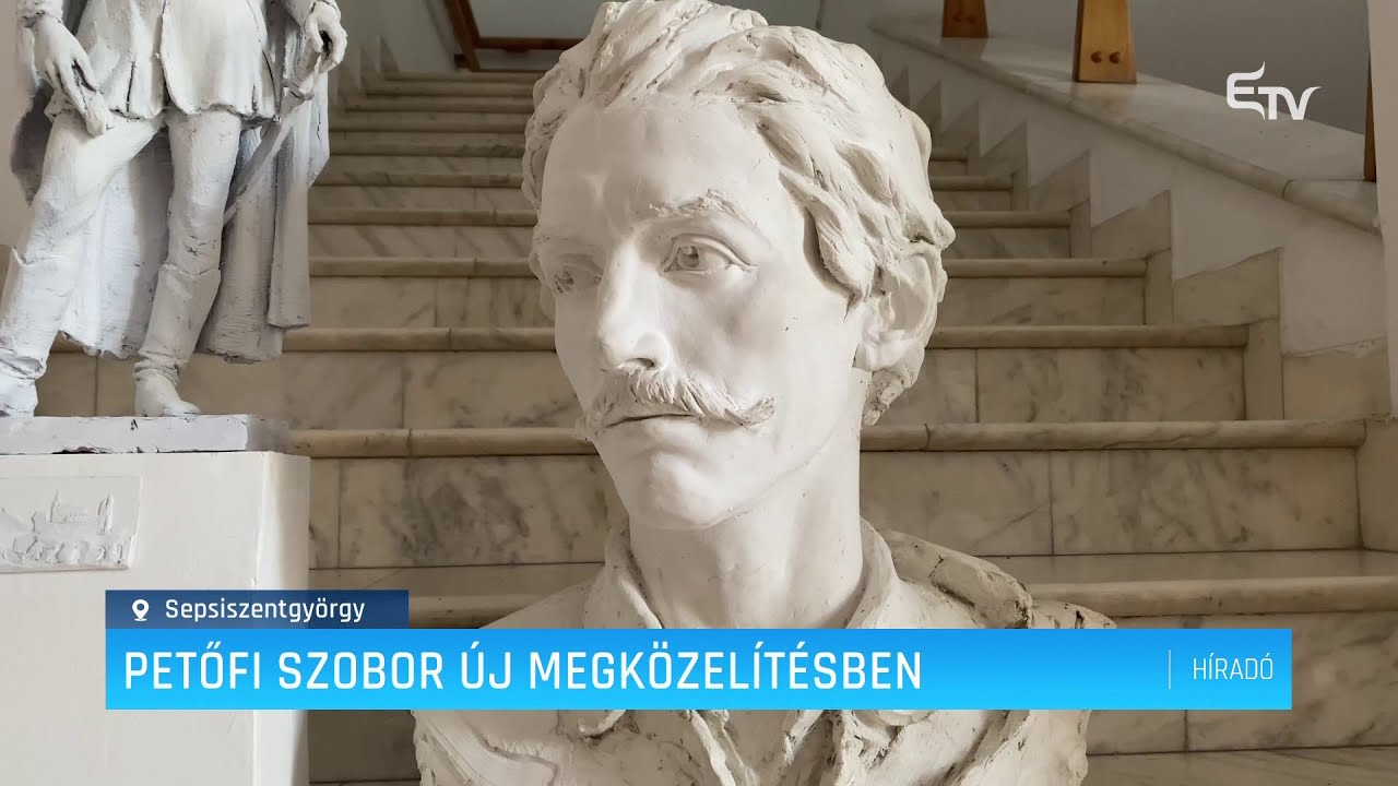 Petőfi szobor &uacute;j megk&ouml;zel&iacute;t&eacute;sben &ndash; Erd&eacute;lyi Magyar Telev&iacute;zi&oacute;