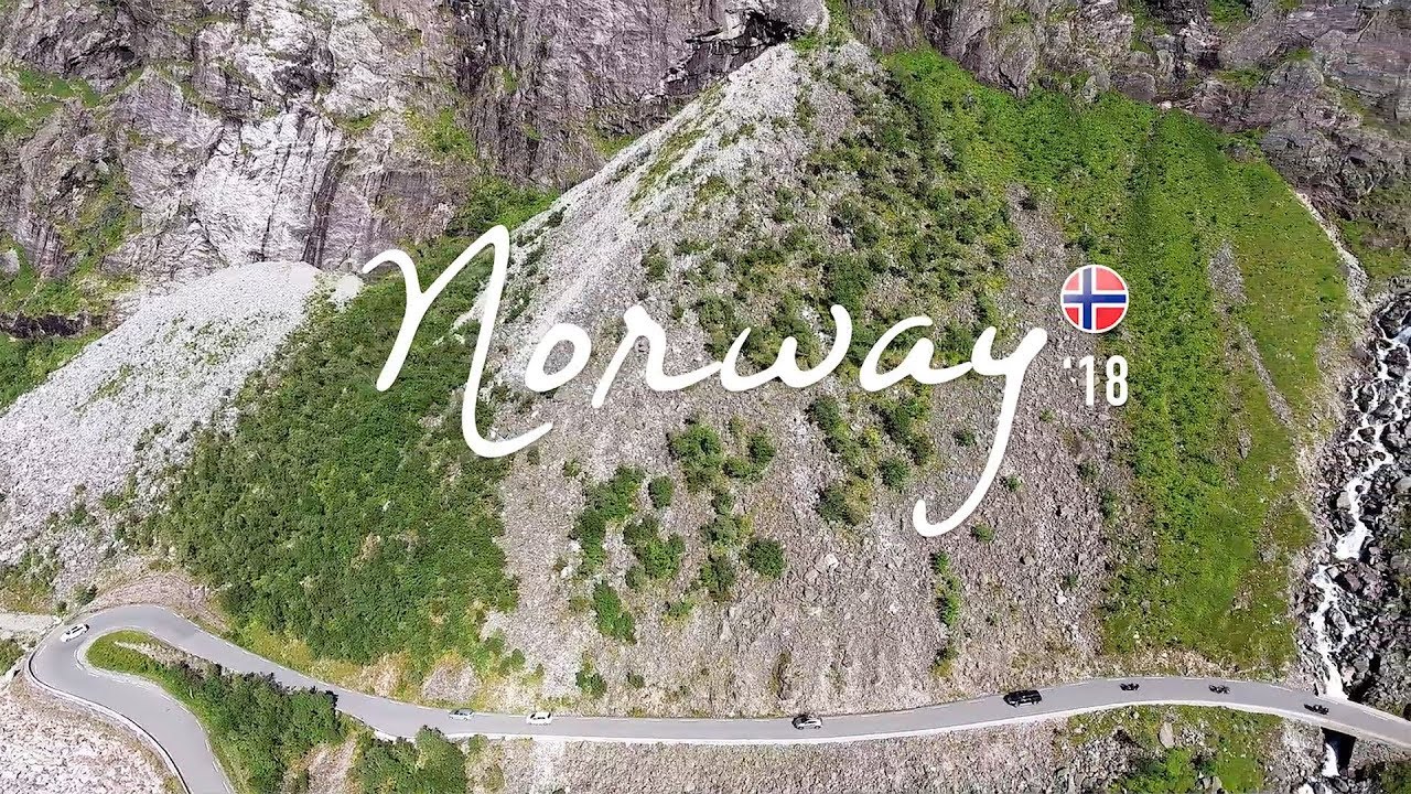 Norway 2018 Drone Roadtrip - Fjords, National Parcs and Nature, Norge - DJI Phantom 4 Drone Aerial