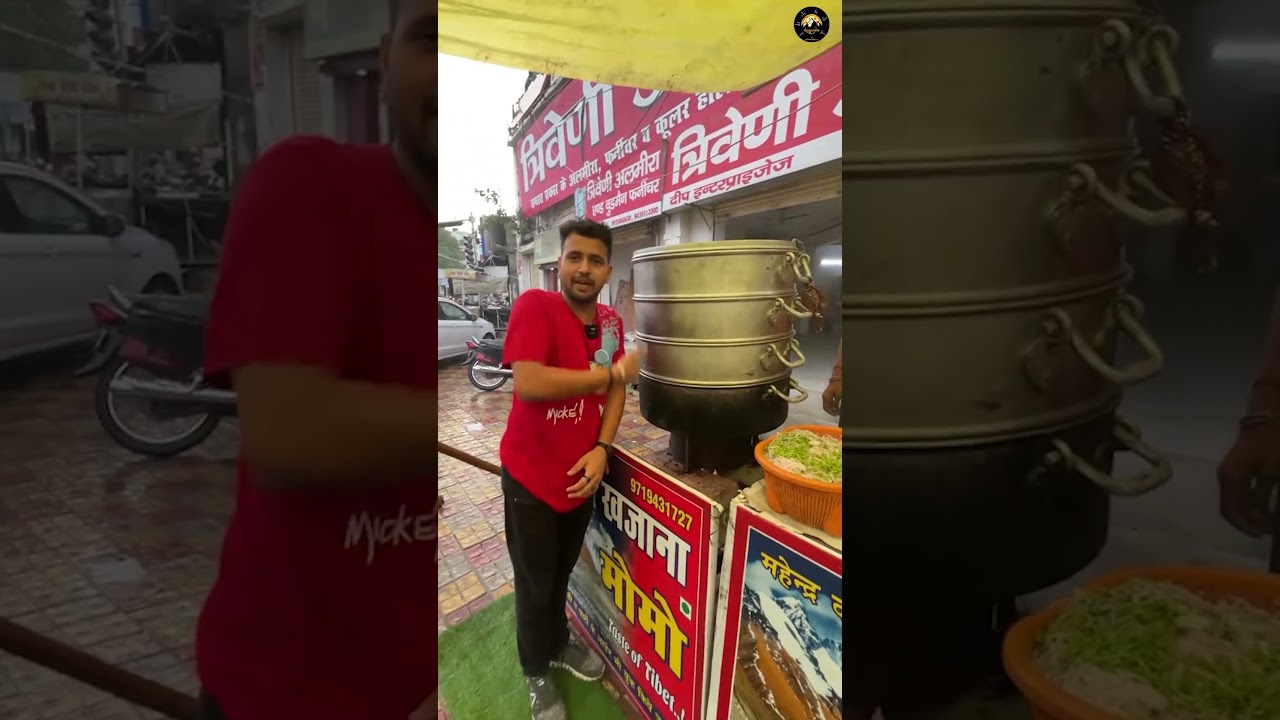 Biggest Momos Steamer In Bareilly 🔥