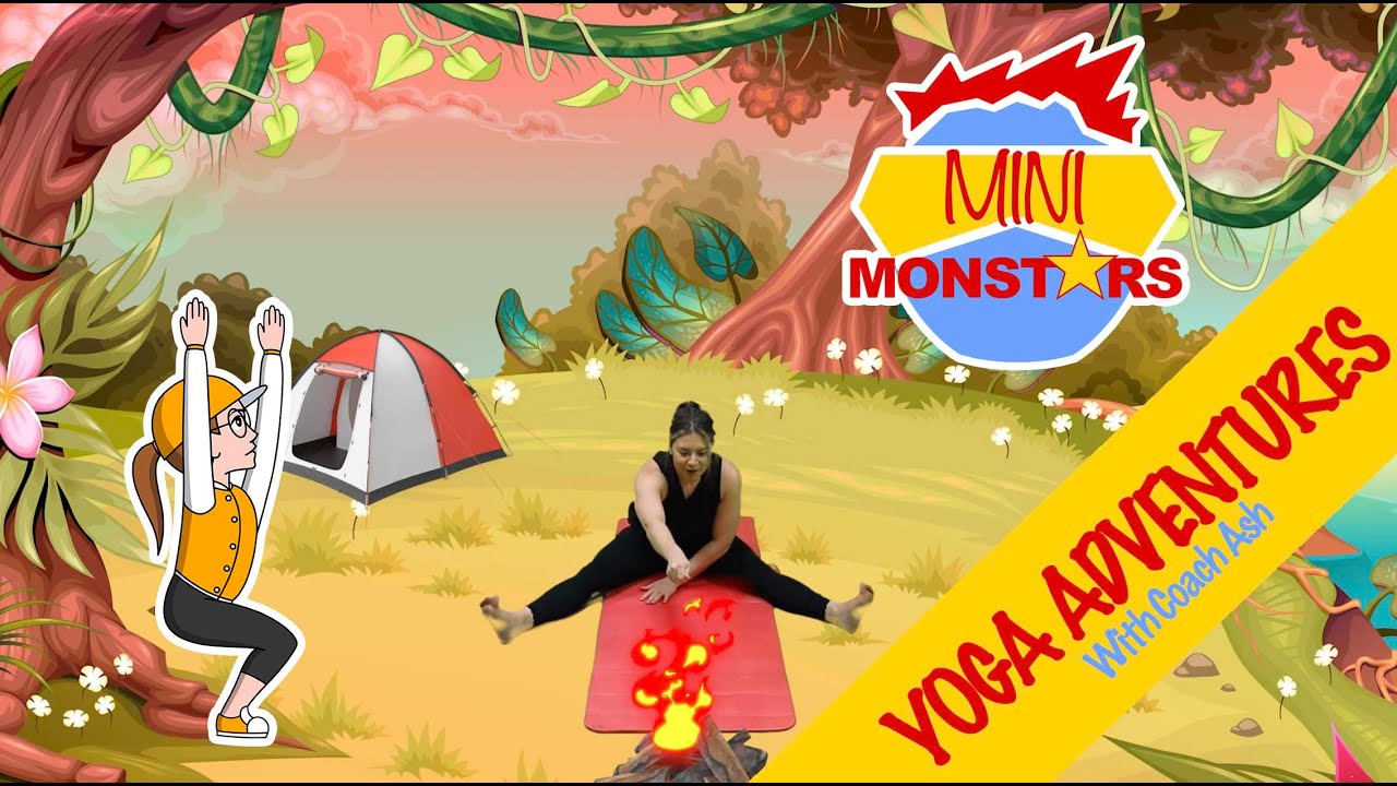 Yoga Adventures - Camping | Mini Monstars | Yoga For Kids