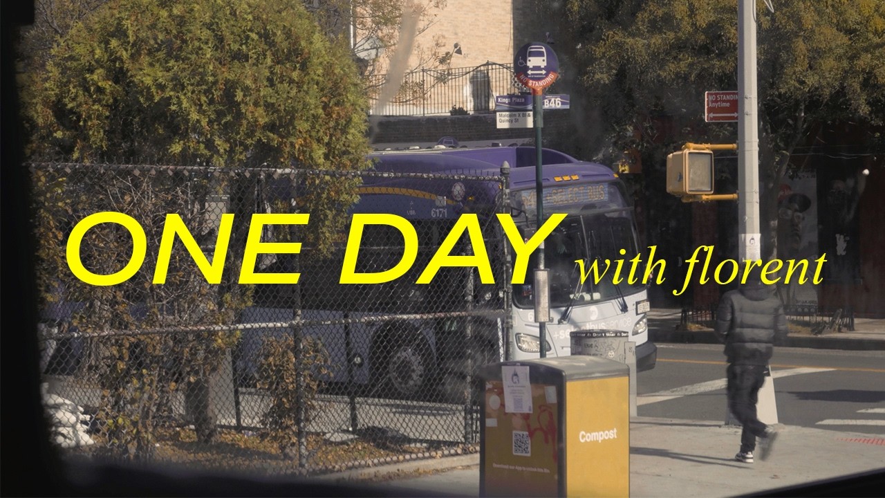ONE DAY with florent in NYC