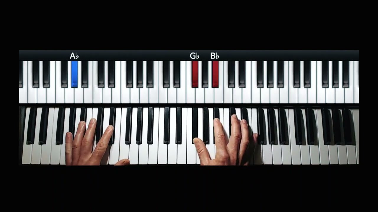Lesson 30 - Major jazz idea on  bVI7 - V7b9b13 - Imaj7 - VI7