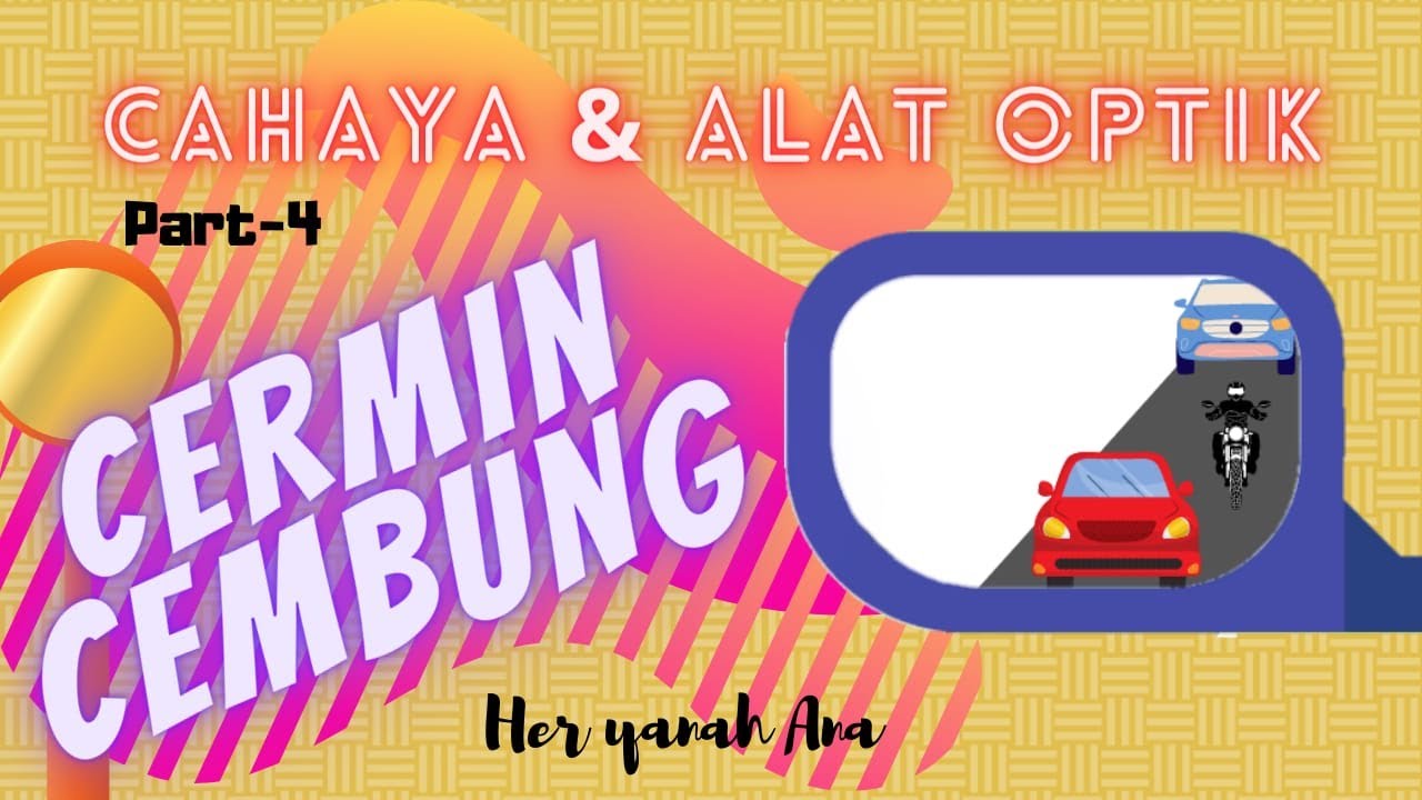Cahaya dan Alat Optik Kelas 8 SMP (Part-4) Cermin Cembung