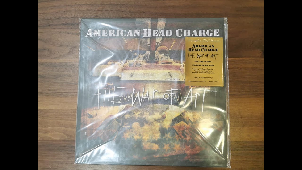 American Head Charge - The War of Art Vinyl Unboxing