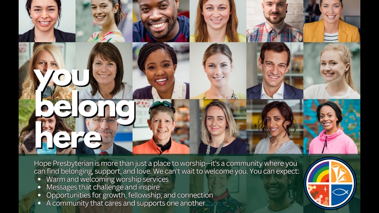 2024 091524 Year B – You Belong Here - Words that Welcome