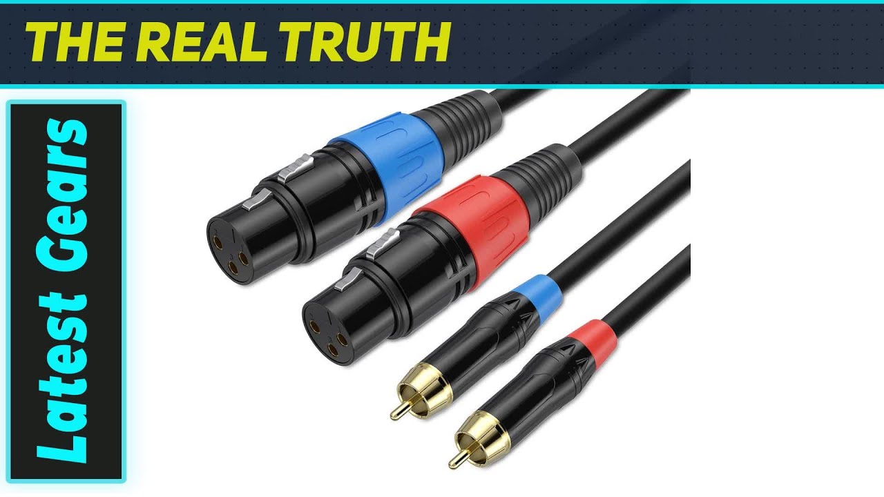 ZIWAI Dual XLR - RCA: лучший профессиональный аудиокабель для подключения
