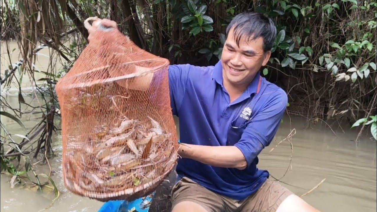 Quá Sức Tôm Càng Xanh Khi Lần Đầu Hai Anh Em Đi Thăm Lờ Trúng Mánh | Kho Quẹt Vlog T 186