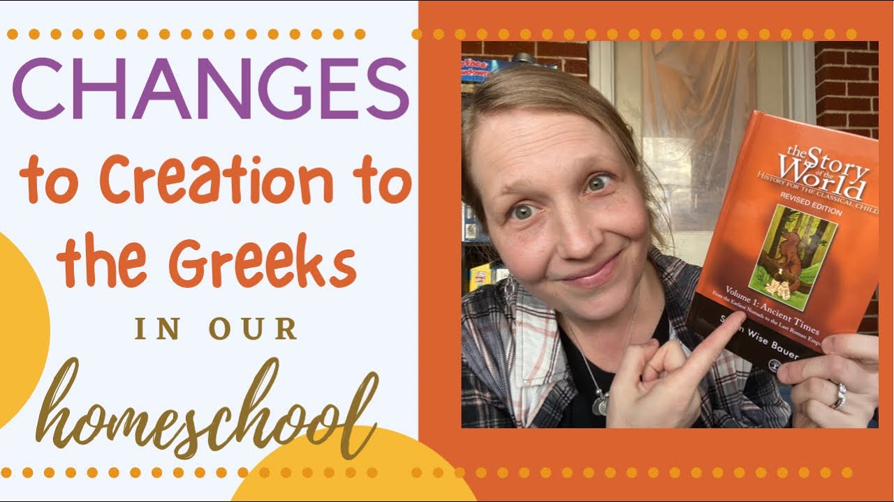 How we CHANGED Creation to the Greeks to WORK in our home | Simplifying MY FATHER’S WORLD