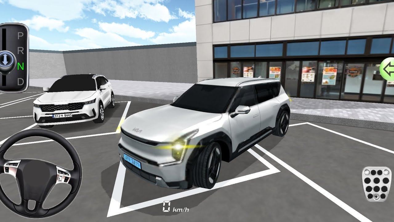 New Kia Ev Car For Parking - 3d Driving Class android game play video || Car Game #gameplay #cargame
