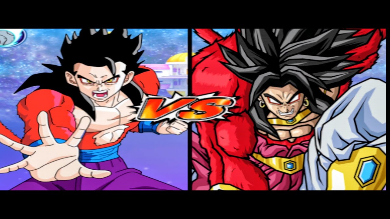 Gohan SSJ4 vs Broly SSJ4 | Ultimate Saiyan Rage Battle | DBZ BT3 Mod |