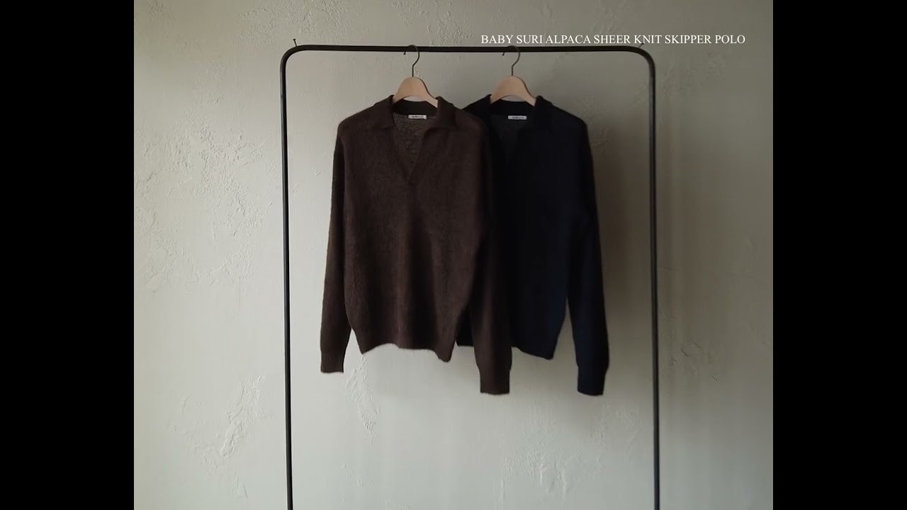 2025AW【AURALEE】NEW ARRIVAL!! ITEM LINEUP