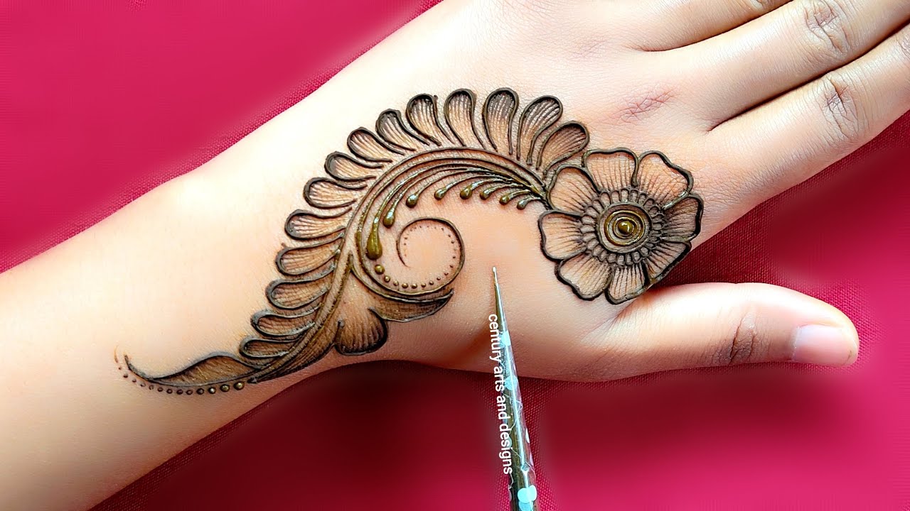 Back hand mehndi design | mehndi ka design | mehndi design for hand | simple mehndi design | mehndi