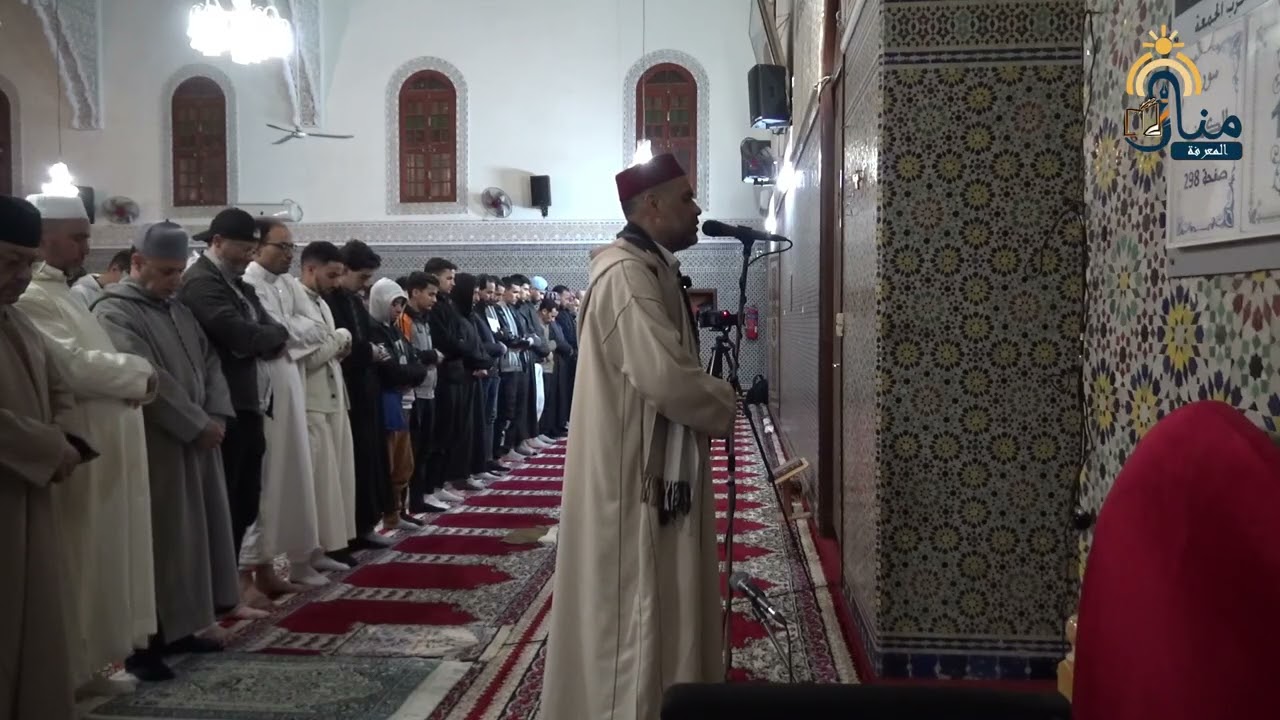 صلاة العشاء بمسجد القدس القارئ يحي احسايني
