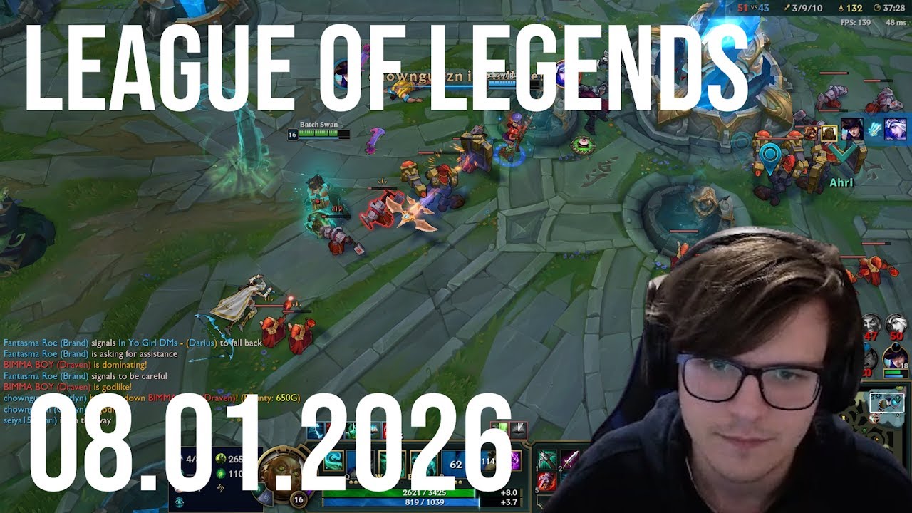 League of Legends | 08.01.2026 | @karlikovatovarna1