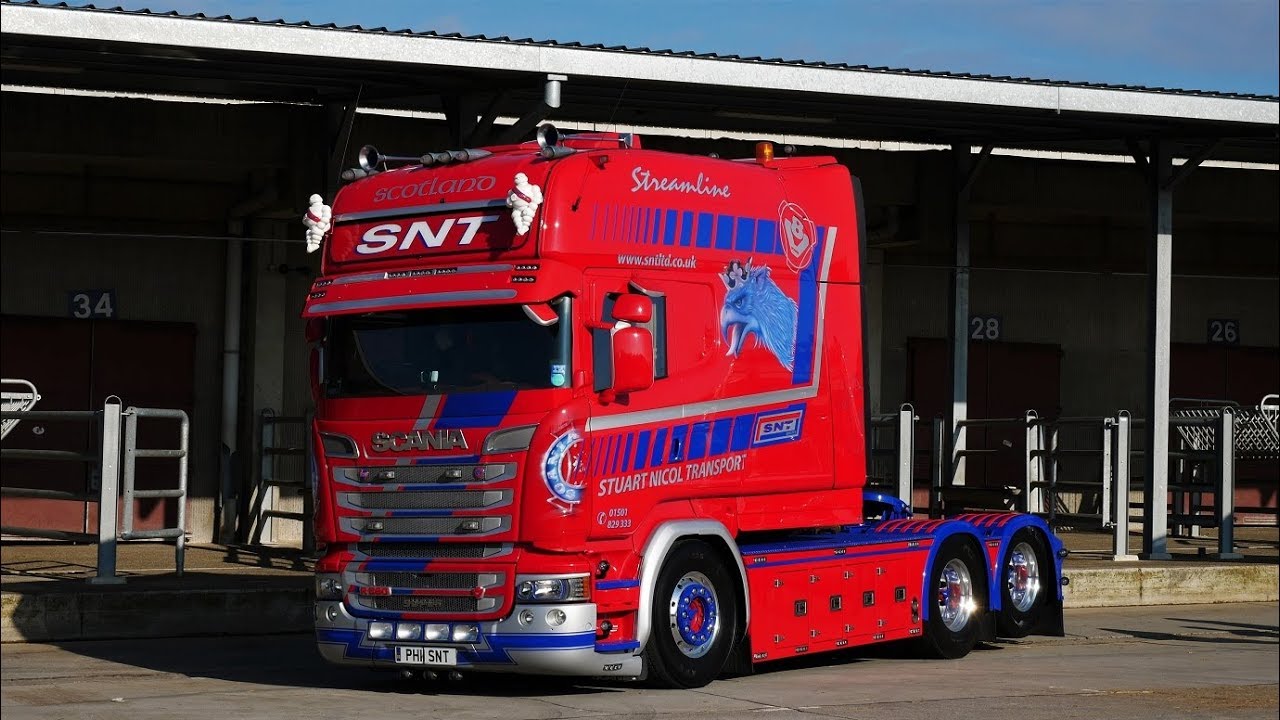 Scania R580 Longline - SNT / STUART NICOL TRANSPORT
