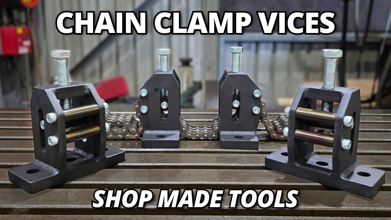 Making Chain Clamp Vices for the Zayer Milling Machine | Shop Made Tools
